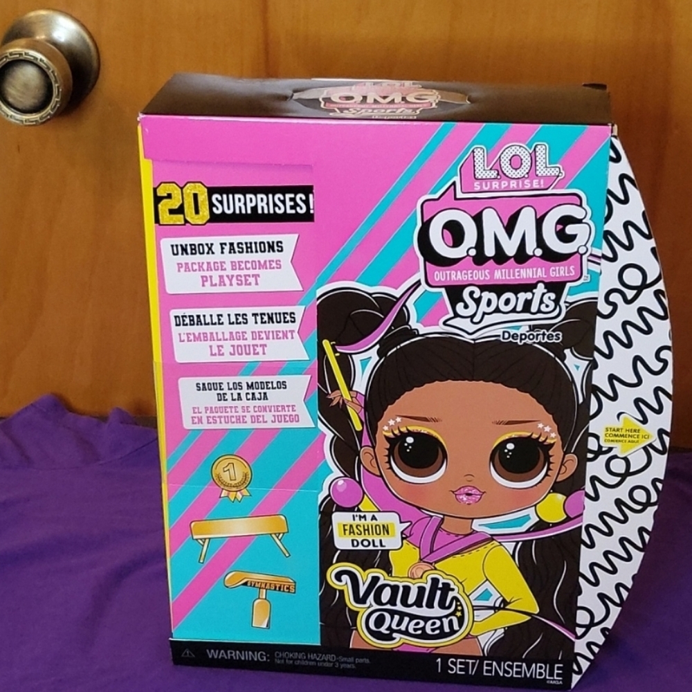 "Vault Queen" LOL Surprise OMG Sports Doll - Picture 1 of 3